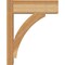 Ekena Millwork Thorton Block Rough Sawn Outlooker, Western Red Cedar, 6"W x 16"D x 20"H OUT06X16X20THR05RWR - alternate 4